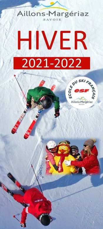 Brochure ESF des Aillons-Margériaz 2021-2022