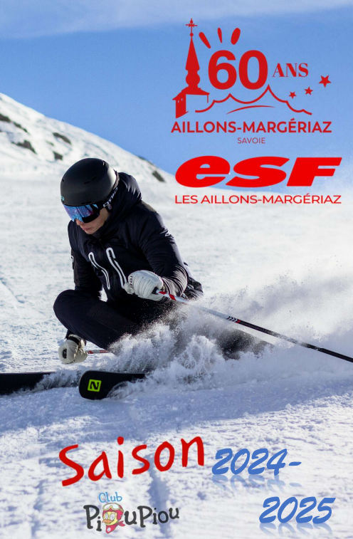 Brochure ESF des Aillons-Margériaz 2024/2025