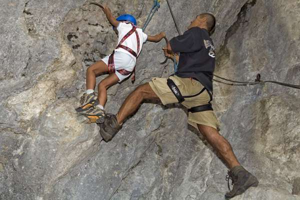 Encadrants de Via Ferrata