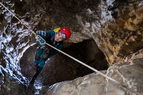 Caving in Bauges