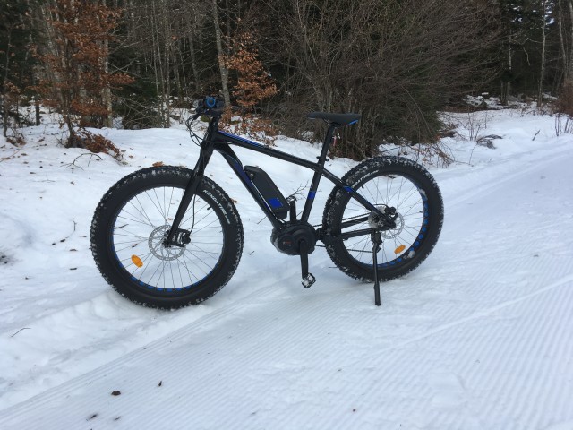 VTT sur neige