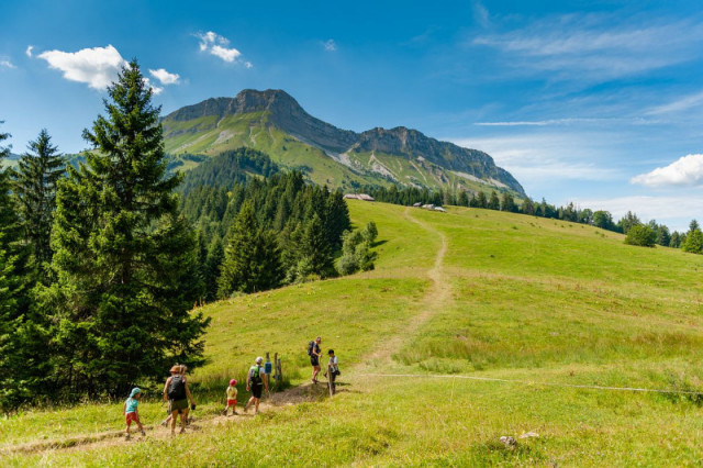 Col de la Fullie aux Aillons-Margériaz