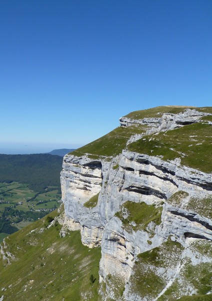 Margériaz, golet de l'agneau, calcaire