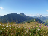 Vue sur les Aillons-Margériaz