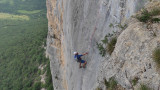 Escalade en falaise et grande voie