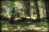 Piste VTT FFC rouge - La Féclaz
