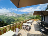 Terrasse du chalet-refuge