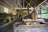 Scierie à grand cadre