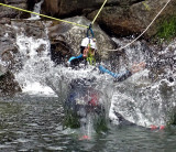 Tyrolienne splash