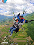 saut en parapente biplace à Chambéry
