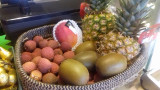 coupe de fruits : fêtes