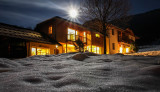 Gîte sous la neige