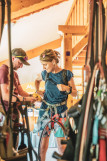 Tree climbing et zip lines of Giants_Aillon-le-Jeune