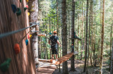 Tree climbing et zip lines of Giants_Aillon-le-Jeune