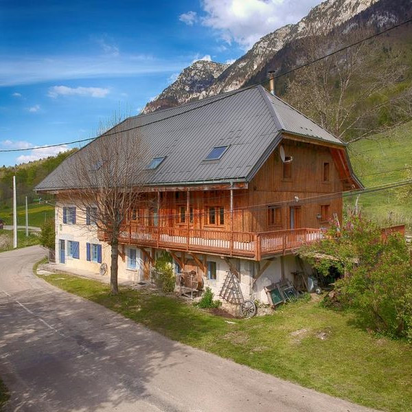 Vue de notre maison d'hôtes
