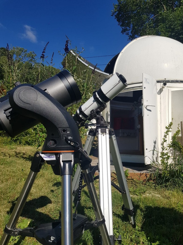 Coupole et instrument