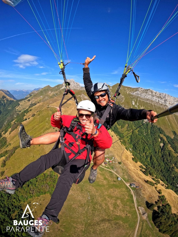 baptême parapente Chambéry