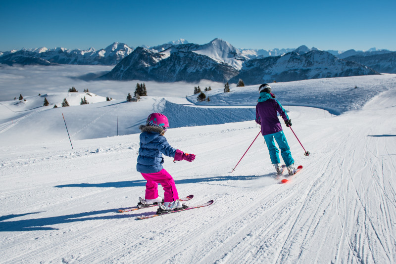 Apprentissage du ski alpin