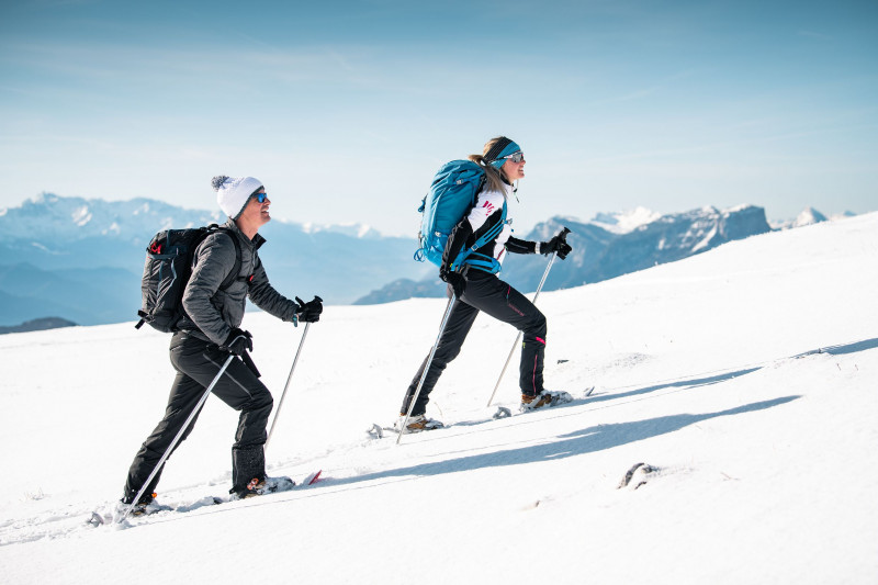 Snowshoe hikes : The Margériaz ridges_Aillon-le-Jeune