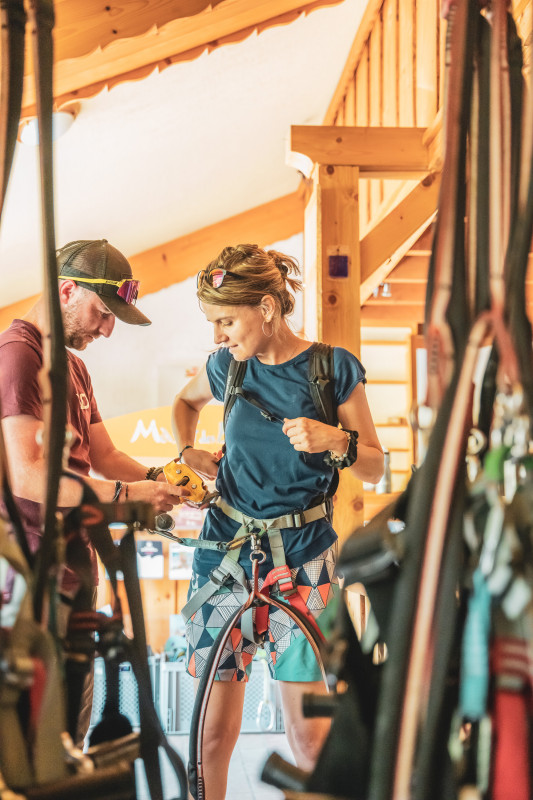 Tree climbing et zip lines of Giants_Aillon-le-Jeune