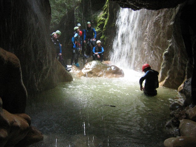 Canyoning, Bauges, Canyoning Savoie