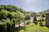 La vue du balcon