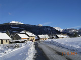 Autour de la maison en hiver