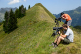 Randonnée photo chamois