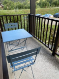 Balcon salon de jardin