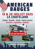 Affiche 2025 - American Bauges_Le Châtelard