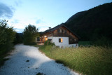 Soirée au gite le Moulin Massif des Bauges