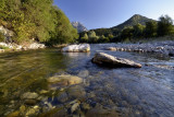 La rivière le Chéran à 100m du gîte