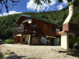 Le chalet en été