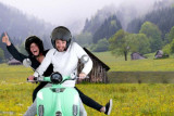 Les Bauges Vespa électrique et randonnées_Aix-les-Bains