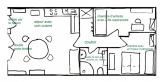 Plan de l'appartement