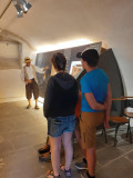 Visite guidée des espaces d'interprétation