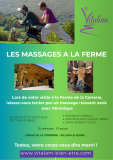 Affiche massage à la ferme