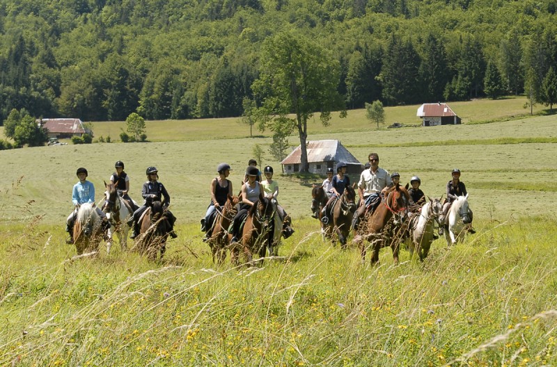 The Centre Equestre des Bauges (Riding Centre)