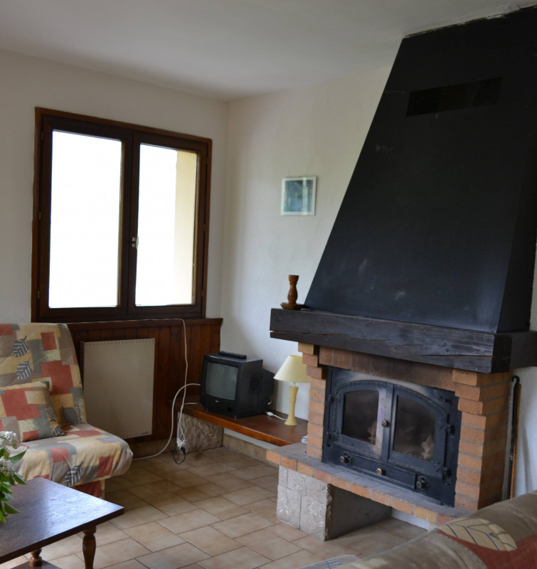 Cheminée à l'endroit