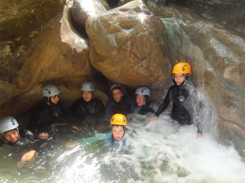 Canyoning with Bruno Penven