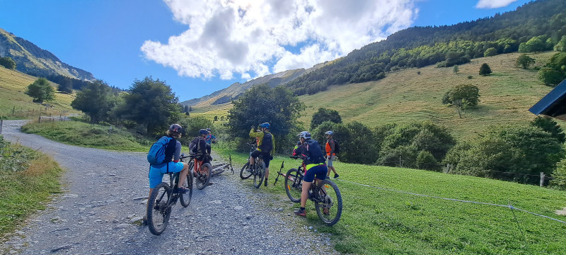 Séjour VTT électrique dans les Bauges