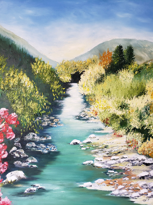 Peinture -Martine Sainte Mareville