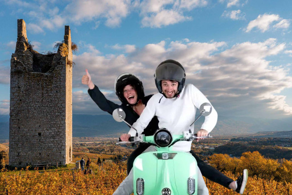 Vespa tours électrique Chambéry et Coeur de Savoie_Chambéry