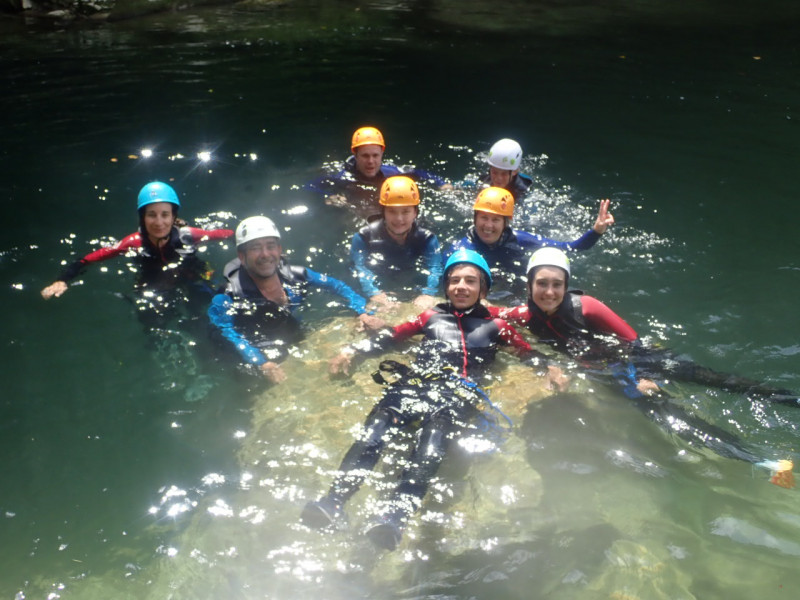 Randonnée aquatique avec Terreo Canyoning_Cléry