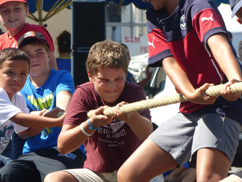 Olympiades d'été au terrain multisports_Aillon-le-Jeune