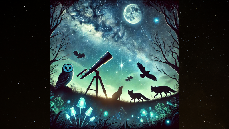 Exploration du ciel étoilé et biodiversité nocturne_Aillon-le-Jeune_ScienceExplo