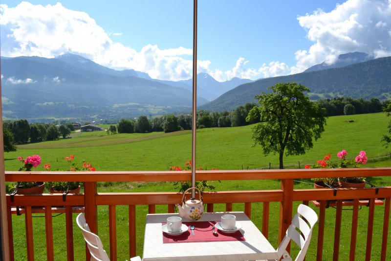 Vue depuis le balcon