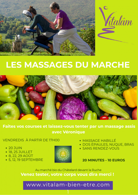 Affiche les massages du marché