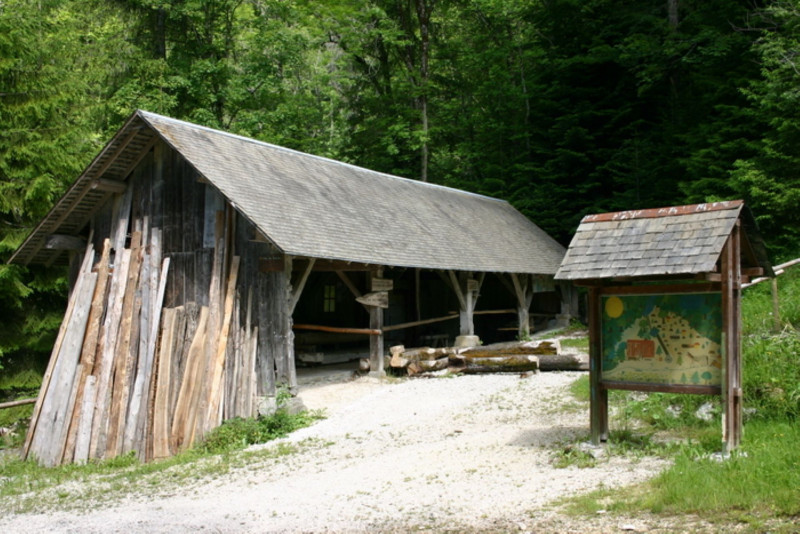 Scierie à grand cadre de Bellecombe