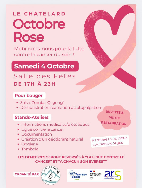 Octobre Rose_Le Châtelard
